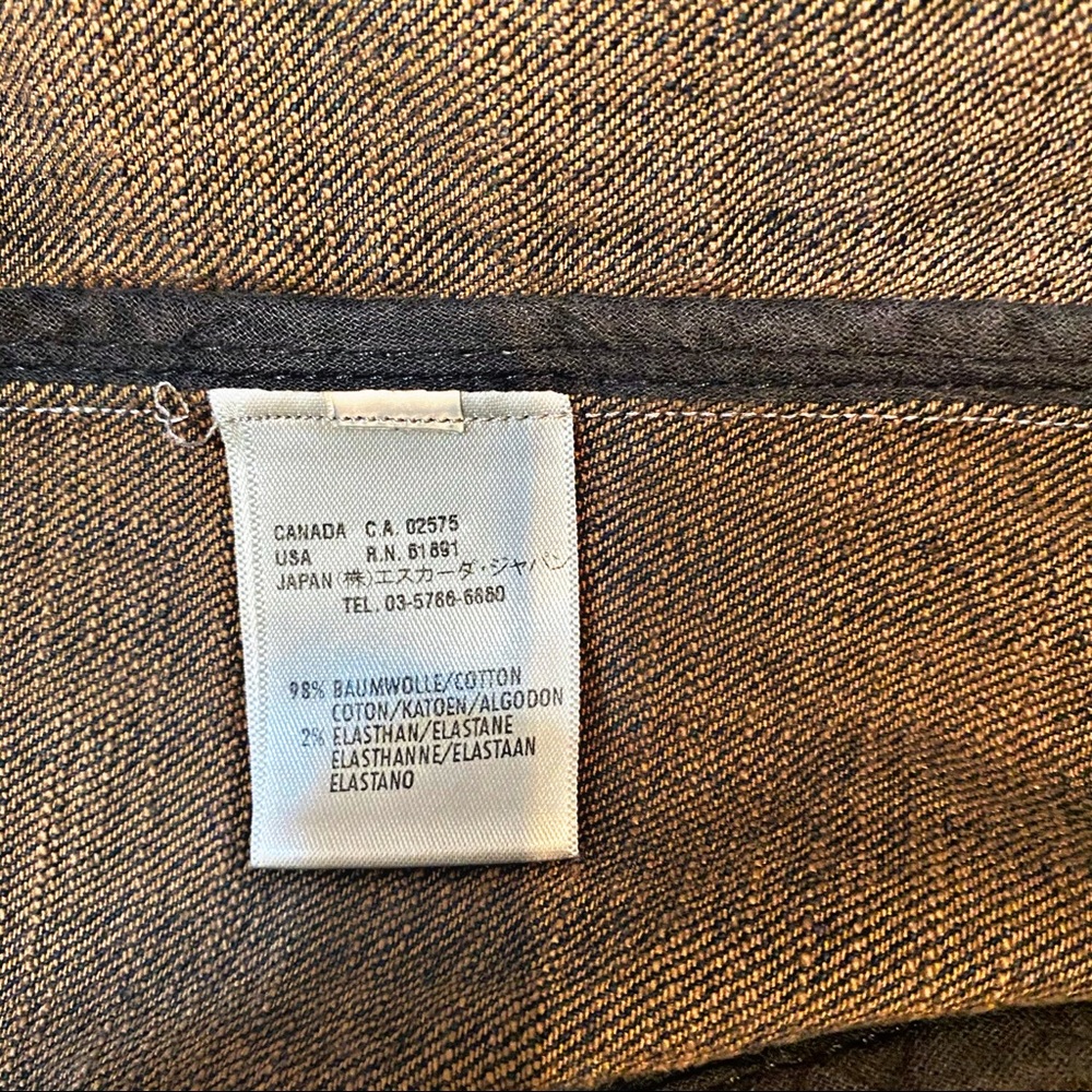 NWOT VINTAGE EXCELLENT ESCADA SPORT JEAN JACKET 40 IT - Picture 8 of 9